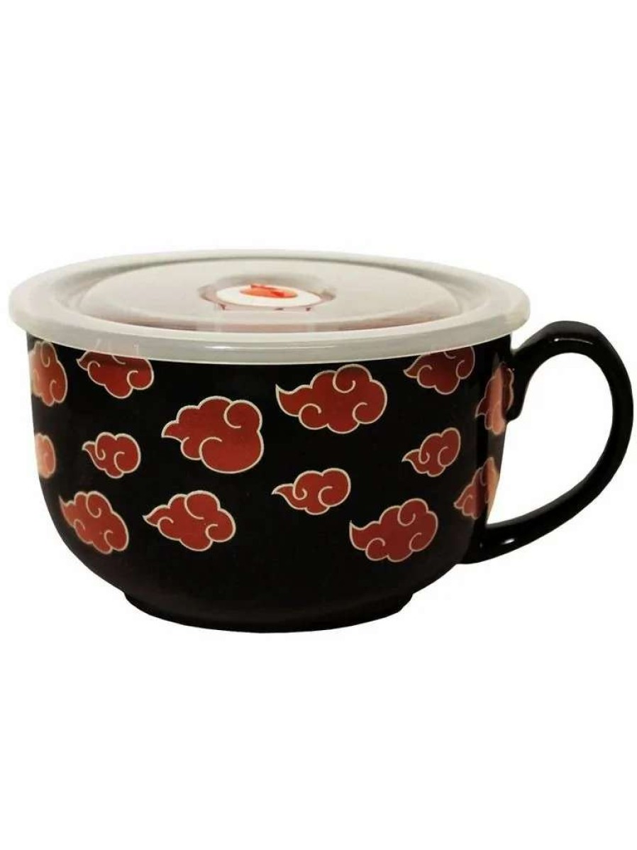 Home And Office * | Naruto Shippuden: Akatsuki Soup Mug With Lid Discount Store