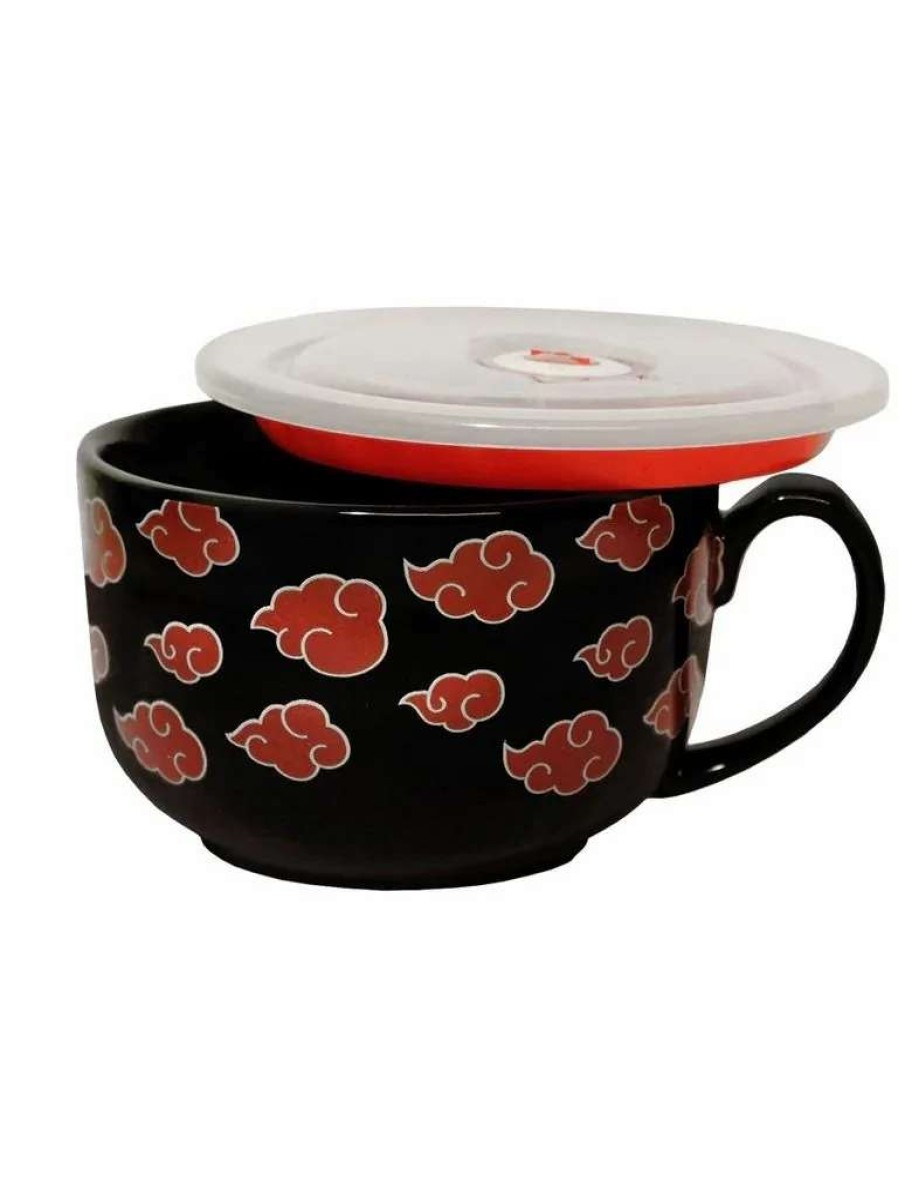 Home And Office * | Naruto Shippuden: Akatsuki Soup Mug With Lid Discount Store