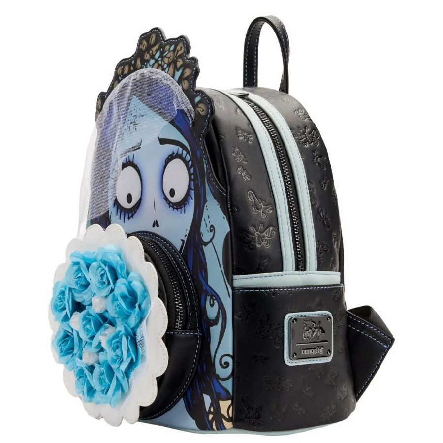 T-Shirts And Clothing * | Corpse Bride: Emily Bouquet Loungefly Mini Backpack Discount Store