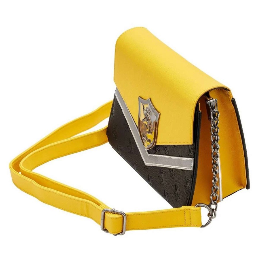 T-Shirts And Clothing * | Harry Potter: Hufflepuff Loungefly Crossbody Bag Free Delivery