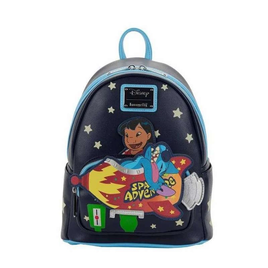 T-Shirts And Clothing * | Lilo And Stitch: Space Adventure Loungefly Mini Backpack Low Price