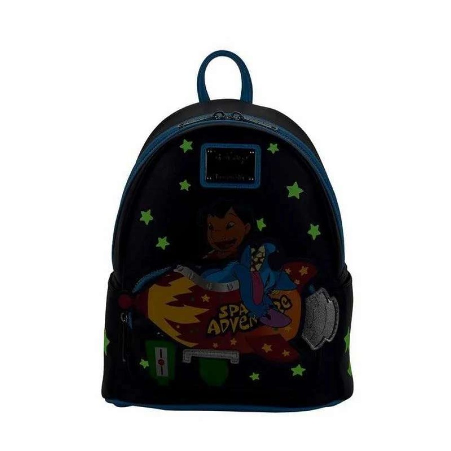 T-Shirts And Clothing * | Lilo And Stitch: Space Adventure Loungefly Mini Backpack Low Price