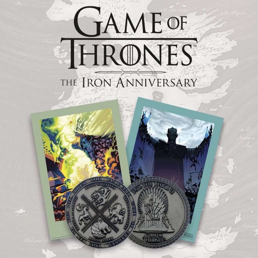 Props- Figures And Plushies * | Game Of Thrones: The Iron Anniversary Limited Edition Ingot Discounts