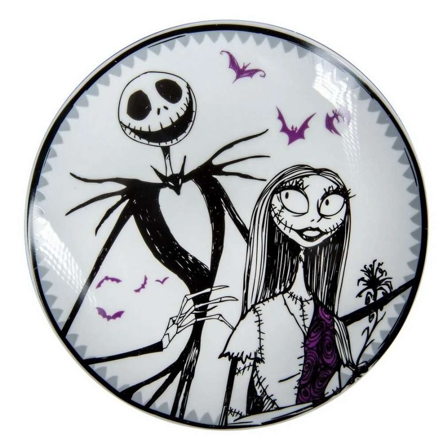 Home And Office * | Nightmare Before Christmas: Making Dinner Plate Set Hot Selling