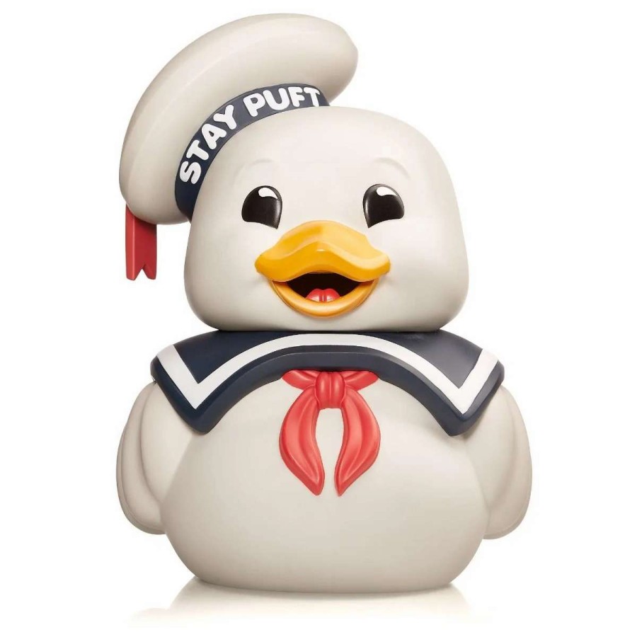 Props- Figures And Plushies * | Ghostbusters: Stay Puft Giant Tubbz Rubber Duck Collectible Marshmallow Scented Limited Edition