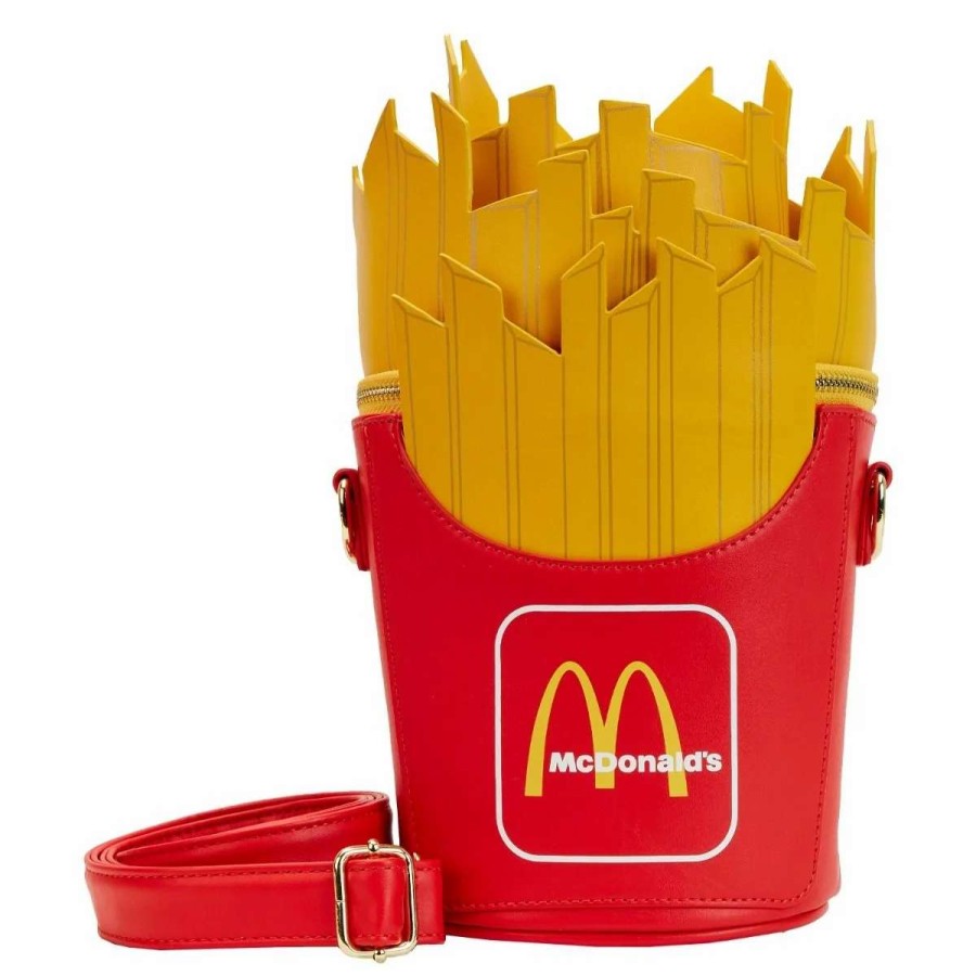 T-Shirts And Clothing * | Mcdonalds: French Fries Loungefly Crossbody Bag Hot Selling