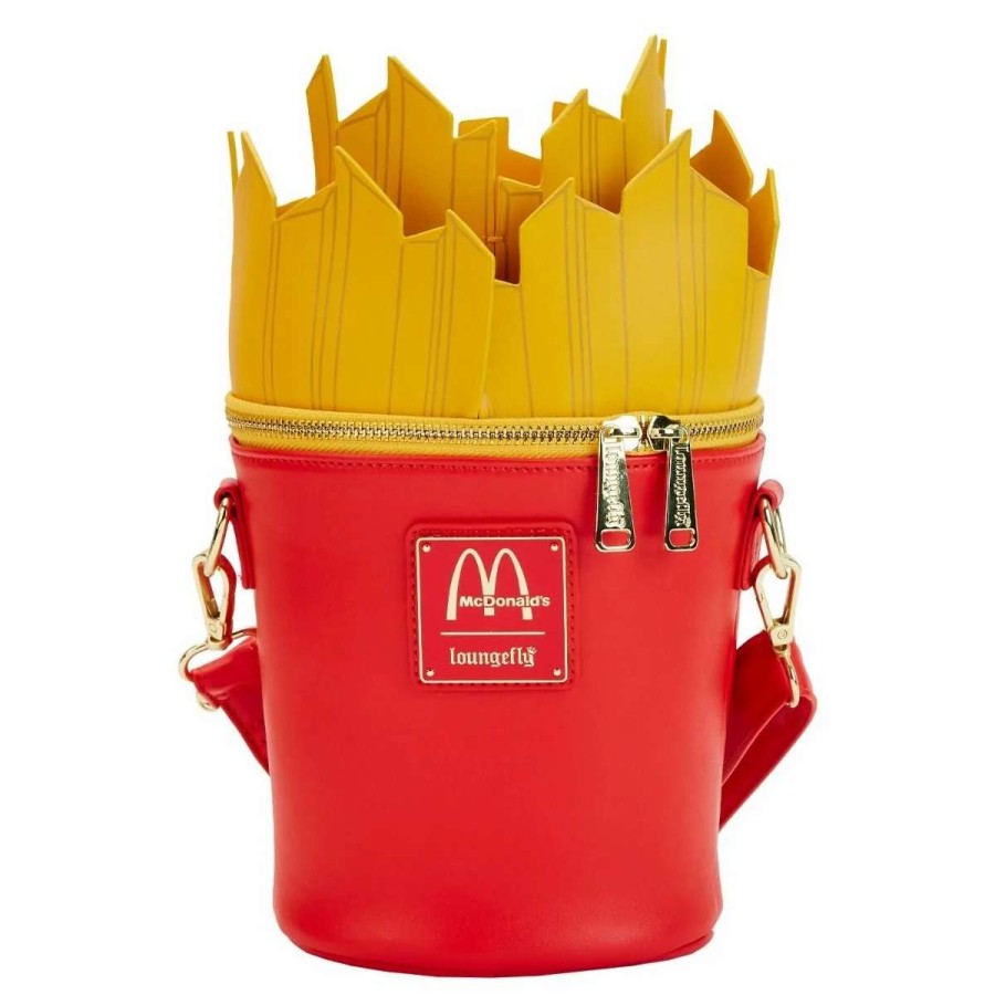 T-Shirts And Clothing * | Mcdonalds: French Fries Loungefly Crossbody Bag Hot Selling