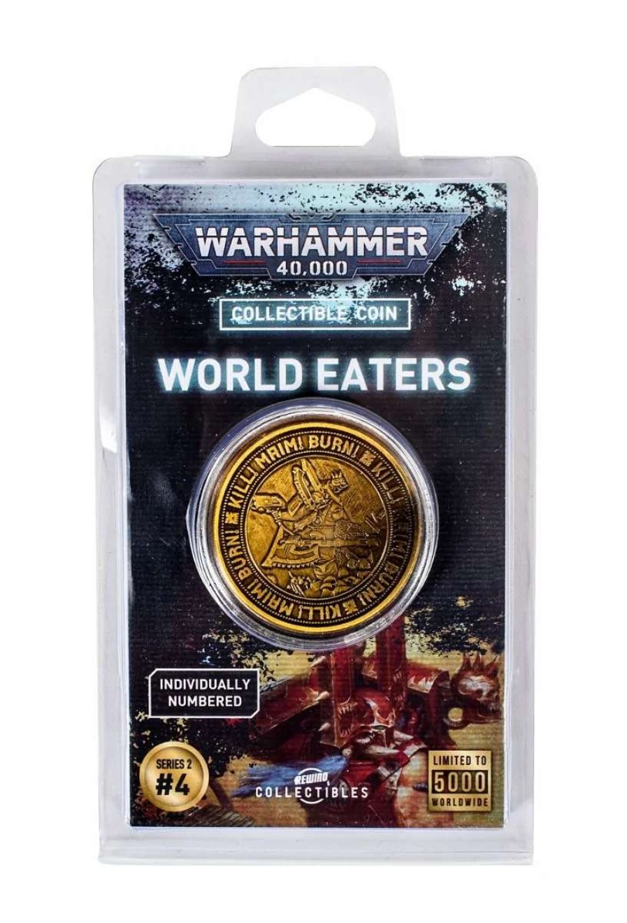 Props- Figures And Plushies * | Warhammer 40,000: World Eaters Collectible Coin Excellent Quality