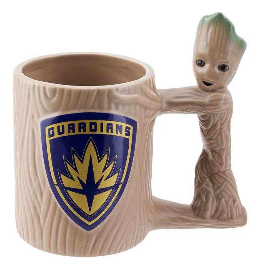 Home And Office * | Guardians Of The Galaxy: Groot Shaped Mug Gift Selection