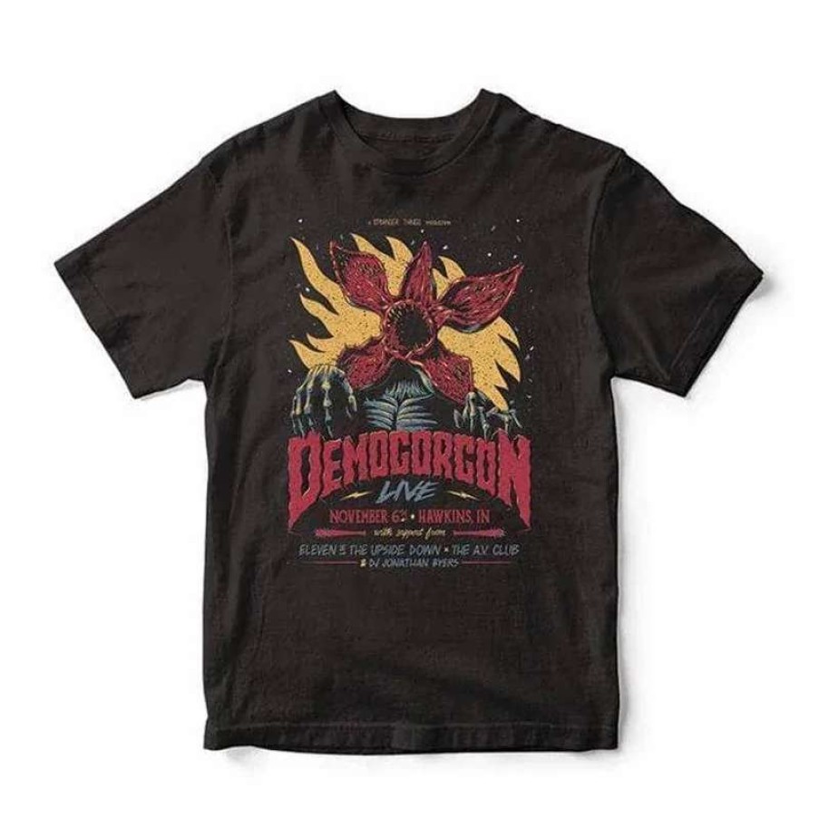 T-Shirts And Clothing * | Stranger Things: Demogorgon Live T-Shirt Discounts