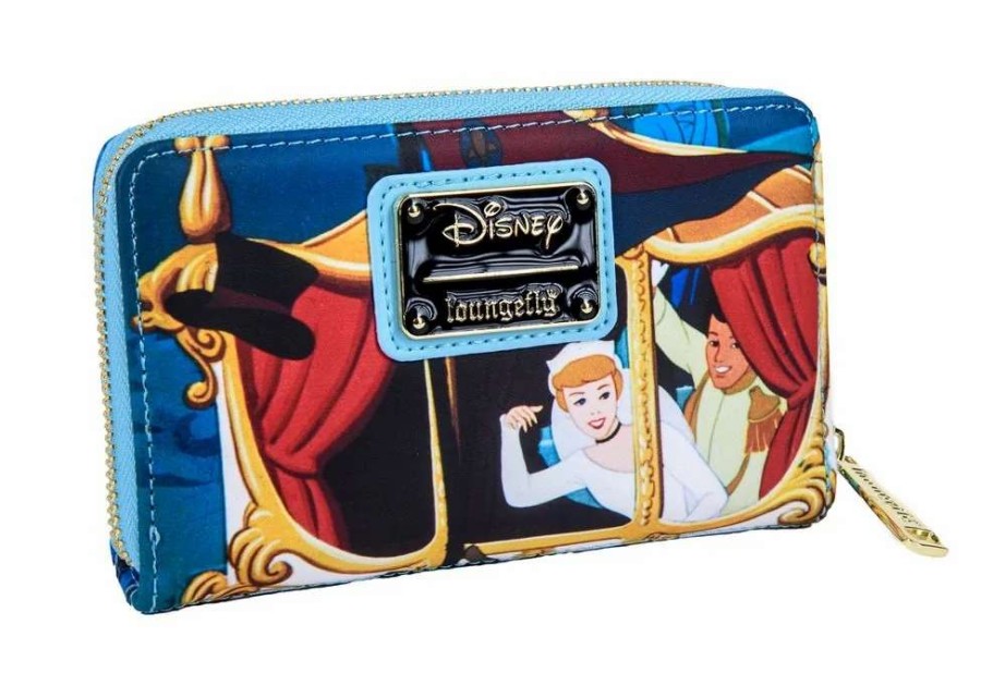 T-Shirts And Clothing * | Cinderella: Princess Scene Loungefly Purse Discount Store