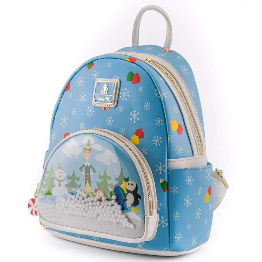 T-Shirts And Clothing * | Loungefly Elf: Buddy And Friends Mini Backpack Best Sale