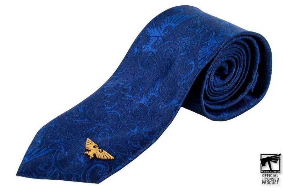 T-Shirts And Clothing * | Warhammer 40,000: Imperium Necktie And Pin Set Preorder Best Price