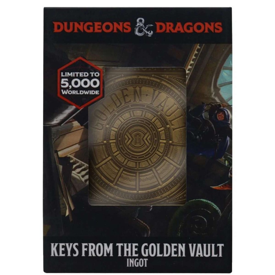 Props- Figures And Plushies * | Dungeons And Dragons: Keys From The Golden Vault Limited Edition Ingot Preorder Discounts