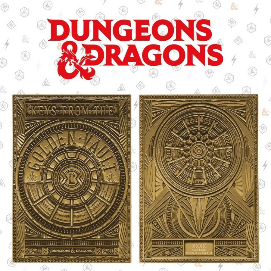 Props- Figures And Plushies * | Dungeons And Dragons: Keys From The Golden Vault Limited Edition Ingot Preorder Discounts