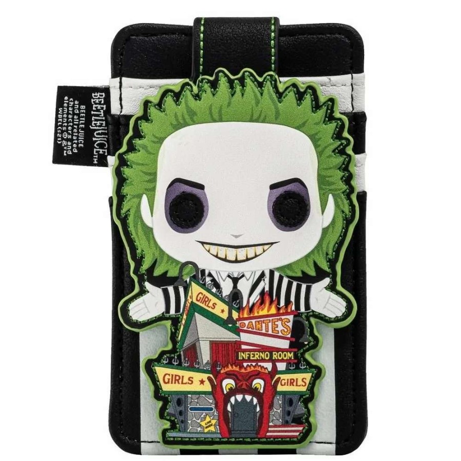 T-Shirts And Clothing * | Loungefly Beetlejuice: Pop! Dantes Inferno Card Holder Cut Price