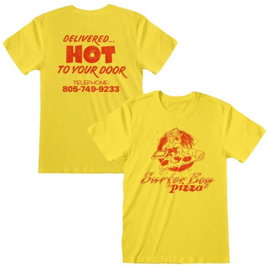 T-Shirts And Clothing * | Stranger Things: Surfer Boy Pizza T-Shirt Best-Selling