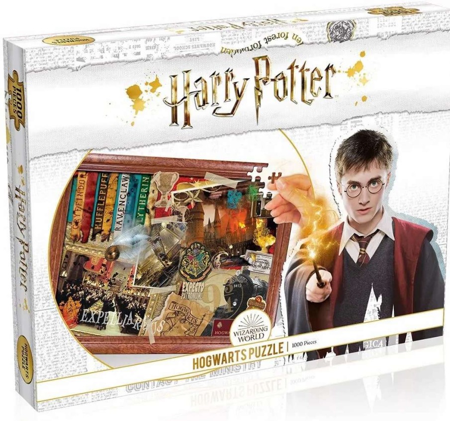 Props- Figures And Plushies * | Harry Potter: Hogwarts 1000Pc Puzzle Best Price