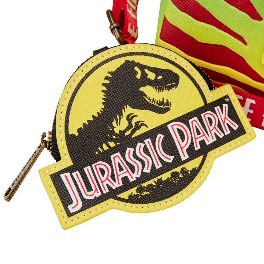 T-Shirts And Clothing * | Loungefly Jurassic Park: 30Th Anniversary Life Finds A Way Crossbody Bag Discount Store