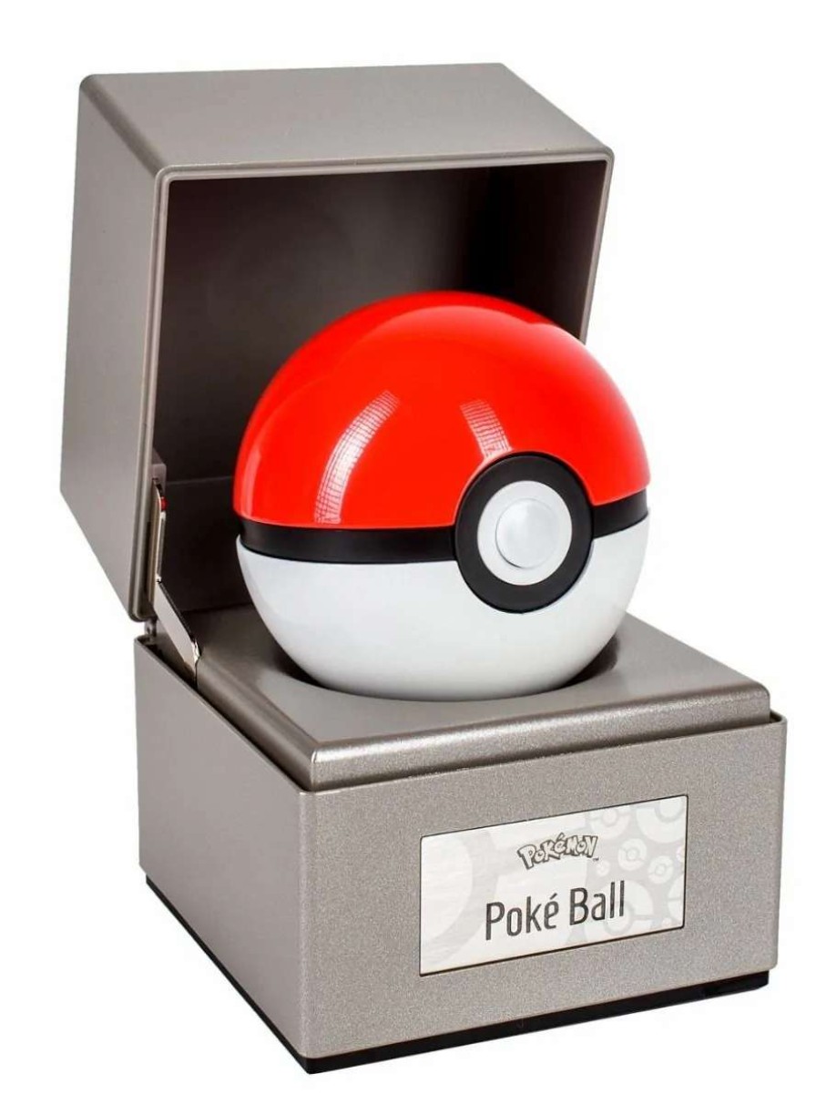 Props- Figures And Plushies * | Poku00E9Mon: Electronic Die-Cast Poku00E9 Ball Replica Outlet