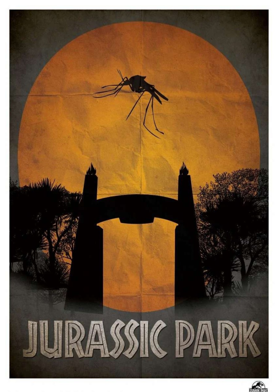 Home And Office * | Jurassic Park: Amber Limited Edition Art Print Flash Sale