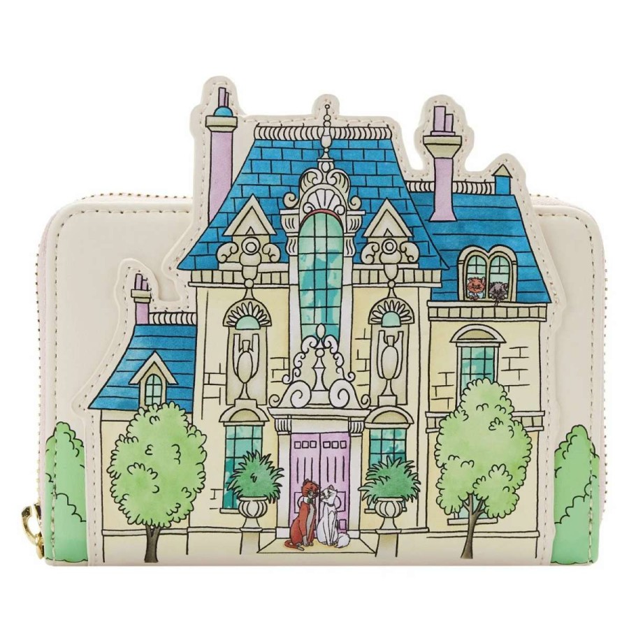 T-Shirts And Clothing * | Loungefly The Aristocats: Marie House Zip Around Wallet Discount